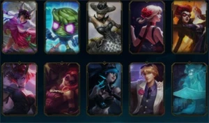 CONTA COM 60 SKINS PRATA 4 NO PRECINHO PRONTA ENTREGA - League of Legends LOL