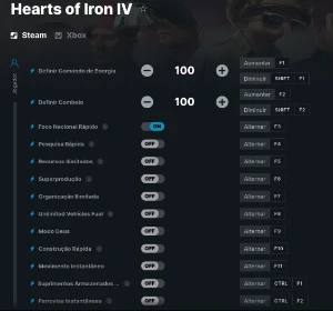 Hearts Of Iron 4 Cheat Hack - Steam E Xbox Indetectável