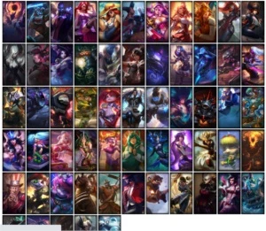 Conta Unranked com 87 Champs e 120 Skins (3 Ultimates) - League of Legends LOL