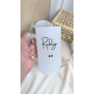 Kit Caneca de Chopp e Caixa Personalizadas - Artesanato e Personalizados