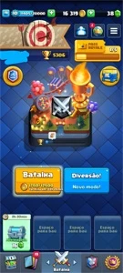 Conta com carta nível máximo - Clash Royale