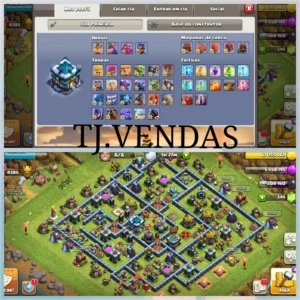 Centro de Vila  nivel 13 full - Clash of Clans