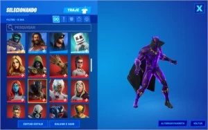 Vendo conta fortnite com galaxy desde a temporada 2