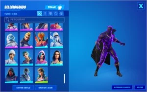 Vendo conta fortnite com galaxy desde a temporada 2