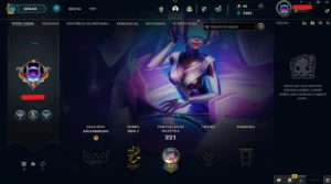 Conta League of Legends Full Acesso - 79 Champs e 108 Skins LOL