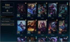 Conta Diamante 1 League of Legends LOL