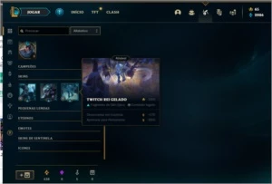 Conta Diamante 1 League of Legends LOL