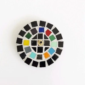 Porta Incenso Mosaico Gaudí Preto
