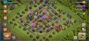 CV12 SEMI FULL TH12 BEM UPADA 9 SKINS DADOS DE CRIAÇÃO - Clash of Clans