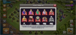 CV12 SEMI FULL TH12 BEM UPADA 9 SKINS DADOS DE CRIAÇÃO - Clash of Clans