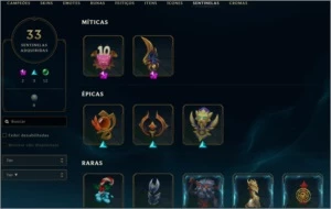 Vendo Conta LoL 427 Skins - Unranked - League of Legends