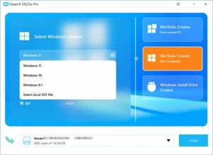 EaseUS OS2GO 3.1 PROFESSIONAL - Outros