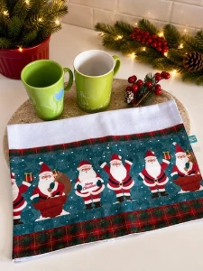 Pano de Prato Noel - Artesanato e Personalizados