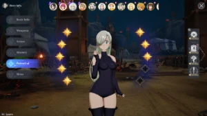 Conta The Seven Deadly Sins: Origin Merlin P10 + skins