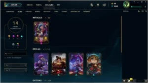 Aposentando conta antiga - League of Legends LOL