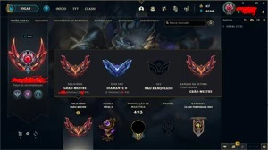 Grão mestre 900 pdl com emote challenger - League of Legends LOL