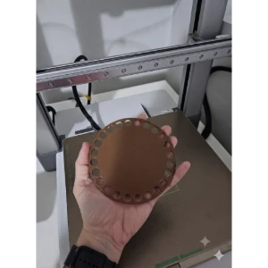 Kit 6 Bases Redondas PLA 10cm para Crochê - Artesanato e Personalizados