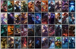 Conta prata 2 com TODOS os champs e 121 Skins + 7 Vitoriosas - League of Legends LOL
