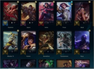 CONTA PLATINA - League of Legends LOL
