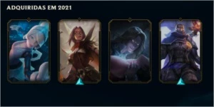 CONTA PLATINA - League of Legends LOL