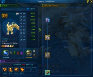 Conta DMO -  (NADMO – Alphamon) - Digimon Masters Online