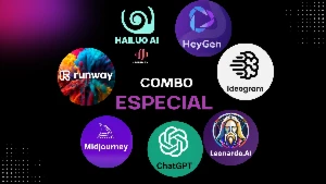 Combo ferramentas de IAs - Premium