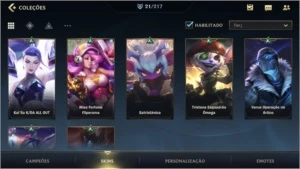 MAIN ADC: ESMERALDA IV + 21 SKINS + 47 CAMPEÕES + 1º PASSE - League of Legends: Wild Rift LOL WR