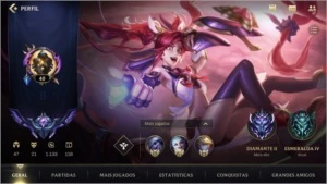 MAIN ADC: ESMERALDA IV + 21 SKINS + 47 CAMPEÕES + 1º PASSE - League of Legends: Wild Rift LOL WR
