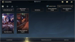 MAIN ADC: ESMERALDA IV + 21 SKINS + 47 CAMPEÕES + 1º PASSE - League of Legends: Wild Rift LOL WR