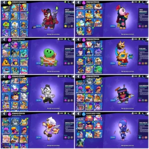 Conta De Brawl Stars 56K Troféus É Fama Marciana 3