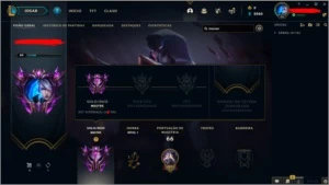 Conta Mestre 140 PDL LOL - League of Legends
