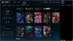 Conta de LoL - Skins Raras - League of Legends
