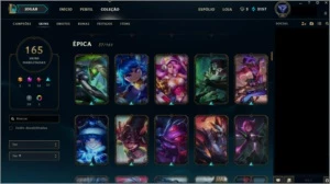 Conta de LoL - Skins Raras - League of Legends
