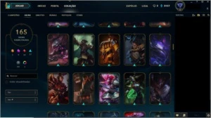 Conta de LoL - Skins Raras - League of Legends