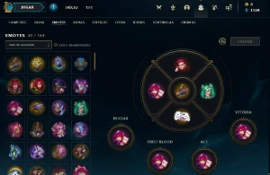 14 skins, 42 campeões - League of Legends LOL