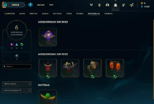 14 skins, 42 campeões - League of Legends LOL
