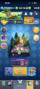 Vendo conta de clash royale