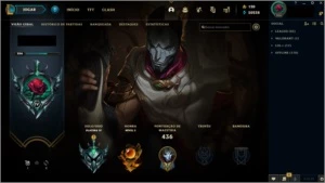 Conta LOL - Season 1 - PLAT IV - King Rammus + Kayle Juiza - League of Legends