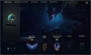 Conta Diamante 4 - League of Legends LOL