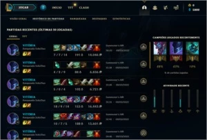 Conta Diamante 4 - League of Legends LOL
