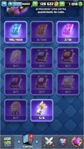 Conta Clash Royale 120 mil de ouro e 1000 Gemas!!