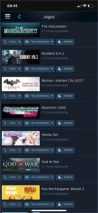 CONTA STEAM LEVEL 32 COM 36 JOGOS
