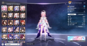 Conta Honkai: Star Rail - 36 5Stars chars+35 5Stars LC+ ZZZ