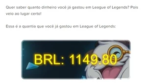 VENDO CONTA DE LOL/ VALORANT COM MAIS DE 1600 REIAS GASTOS - League of Legends