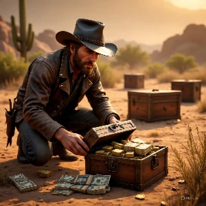 Red Dead Online (Pc) Spawno Baús Com Level Na Sua Sessão