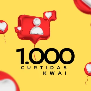 1k Curtidas Kwai - Redes Sociais