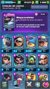 Conta Clash Royale nível 11 com todas as cartas