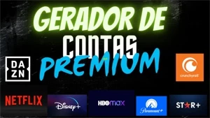 PAINEL GERADOR DE CONTAS PARA REVENDA OU USO PRÓPRIO - Assinaturas e Premium