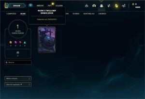 Conta Mestre com 26 Champs e 1 Skin - League of Legends LOL