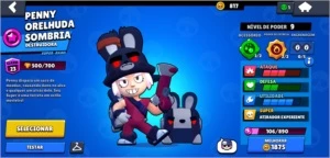 Conta Brawl Stars 25k+ Troféus 53/54 brawlers